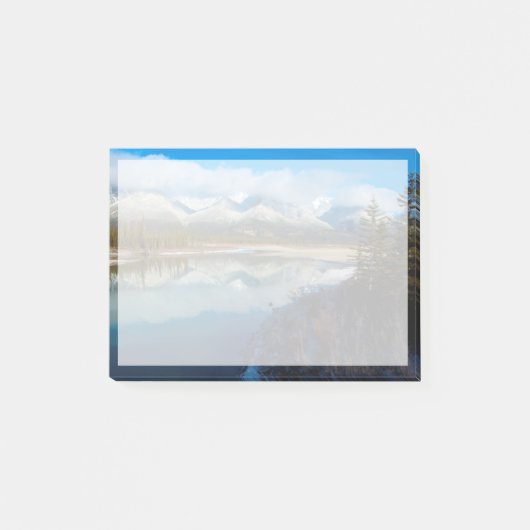 Athabasca River, Jasper Nationalpark, Alberta Post-it Klebezettel (Vorderseite)