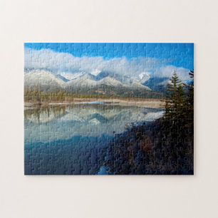 Athabasca River, Jasper-Nationalpark, Alberta Puzzle