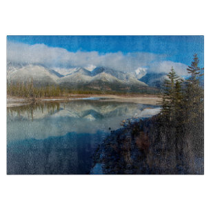 Athabasca River, Jasper-Nationalpark, Alberta Schneidebrett