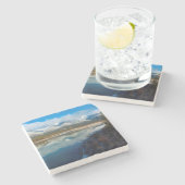 Athabasca River, Jasper Nationalpark, Alberta Steinuntersetzer (Seitenansicht)