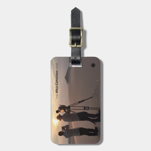 Athabasca Sand Dunes Gepäckanhänger (Vorderseite vertikal)