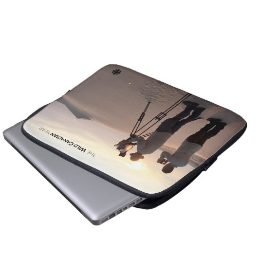 Athabasca Sand Dunes Laptopschutzhülle (Vorne Knopf)