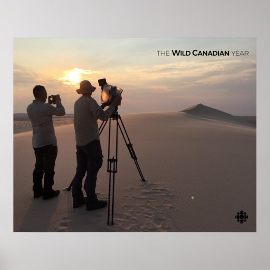 Athabasca Sand Dunes Poster (Vorne)