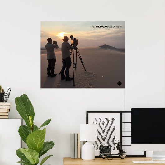 Athabasca Sand Dunes Poster (Heimbüro)