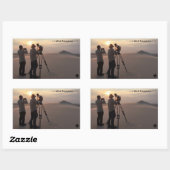 Athabasca Sand Dunes Rechteckiger Aufkleber (Blatt)