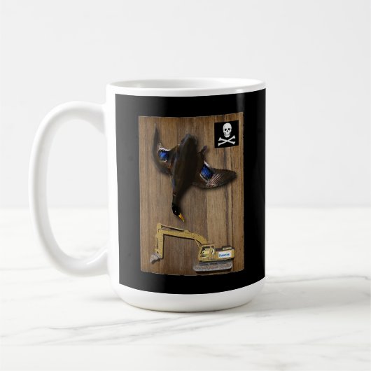 Athabasca Tar Sands Duck Mount Kaffeetasse (Links)