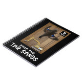 Athabasca Tar Sands Duck Mount Notizblock (Linke Seite)