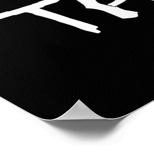 Athabasca Tar Sands Duck Mount Poster (Ecke)