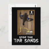 Athabasca Tar Sands Duck Mount Postkarte (Vorne/Hinten)