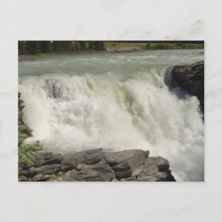 Athabasca Wasserfälle in Alberta Postkarte