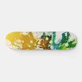 Athabascan Polychromoptic Skateboard (Horizontal)