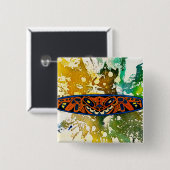 Athabascan Totem von Michael Moffa Button (Vorne & Hinten)