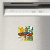 Athabascan Totem von Michael Moffa Magnet (In Situ (Geschirrspüler))