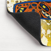 Athabascan Totem von Michael Moffa Mousepad (Ecke)