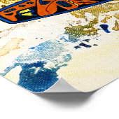 Athabascan Totem von Michael Moffa Poster (Ecke)