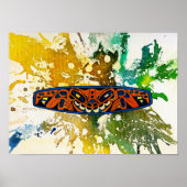 Athabascan Totem von Michael Moffa Poster (Vorne)