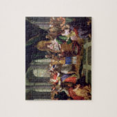 Athaliah trieb vom Tempel, c.1697 weg (Öl an Puzzle (Vertikal)