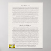Athanasian Creed Poster (Vorne)