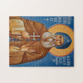 Athanasius der Meteoriten-Orthodoxe christliche Ik Puzzle (Horizontal)