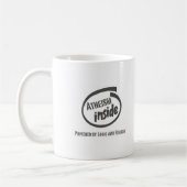 Atheism Inside Powred by logic and reason Kaffeetasse (Links)
