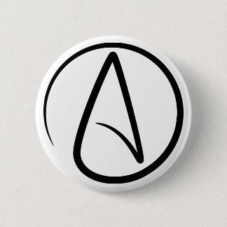 Atheism Symbol - Atheist Sign Button