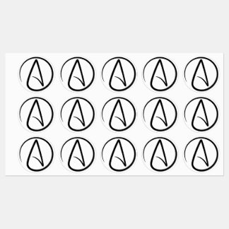 Atheism Symbol - Atheist Sign Etiketten