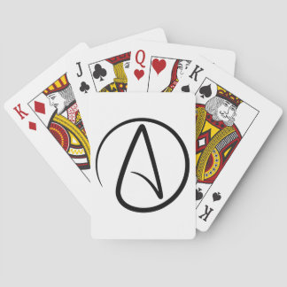 Atheism Symbol - Atheist Sign Spielkarten