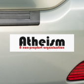 Atheismus Autoaufkleber (Auf Auto)