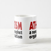 Atheismus Kaffeetasse (Mittel)