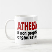 Atheismus Kaffeetasse (Links)