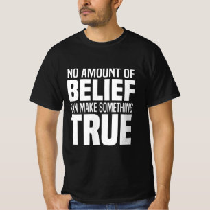 Atheismus   Skeptiker Atheisten Religion Glaubensg T-Shirt