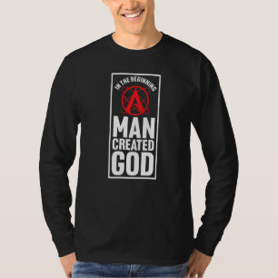 Atheismus-Symbol Agnostisch-Antireligiös T-Shirt