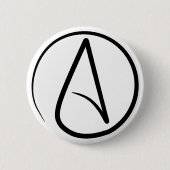 Atheismus-Symbol Button (Vorderseite)