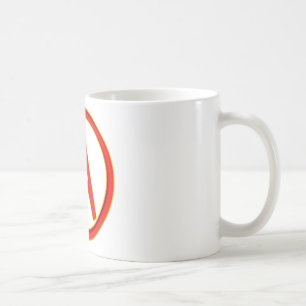Atheismus-Symbol Kaffeetasse
