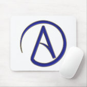 Atheismus-Symbol Mousepad (Mit Mouse)