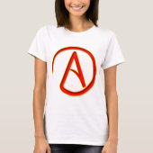 Atheismus-Symbol T-Shirt (Vorderseite)