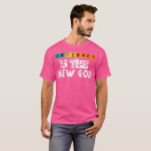Atheismus Syntheismus Antitheistischer Gott Intern T-Shirt (Vorne ganz)