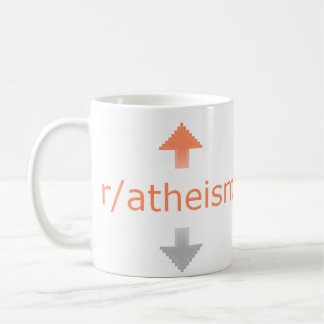 Atheismus Upvote Kaffeetasse