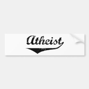 Atheist 2 autoaufkleber