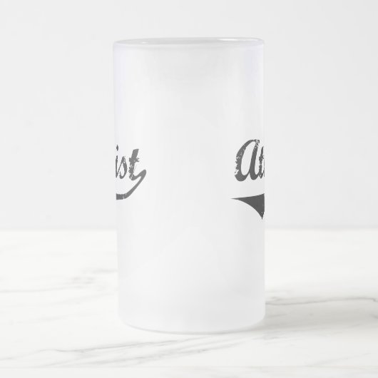 Atheist 2 mattglas bierglas (Mittel)