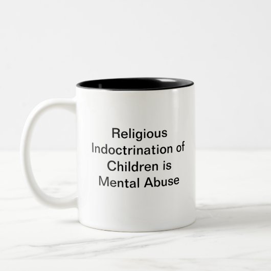 Atheist/agnostische Tasse (Links)