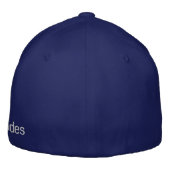 Atheist Baseball Hat, Basic Flexfit Wool Cap Bestickte Baseballkappe (Rückseite)