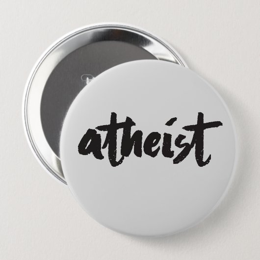 Atheist Button (Vorne & Hinten)