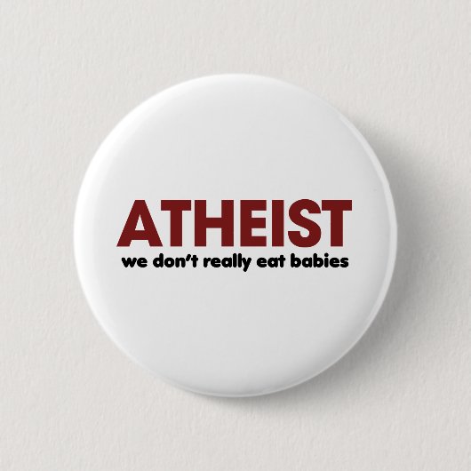 Atheist Button (Vorderseite)