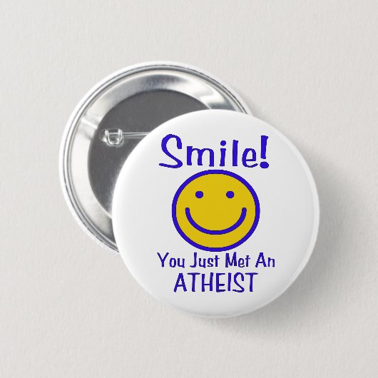 Atheist Button (Vorne & Hinten)