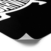 Atheist Charles Darwin Theory Of Evolution Fish  Poster (Ecke)