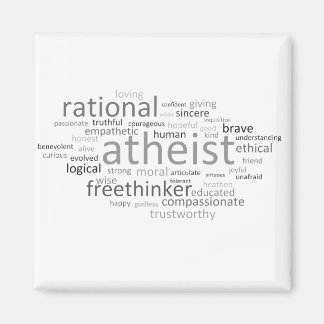 Atheist Cloud Magnet