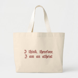Atheist Cogito Jumbo Stoffbeutel