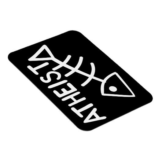 Atheist Fish Magnet (Rechte Seite)
