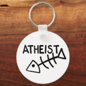 Atheist Fish Schlüsselanhänger (Vorderseite)